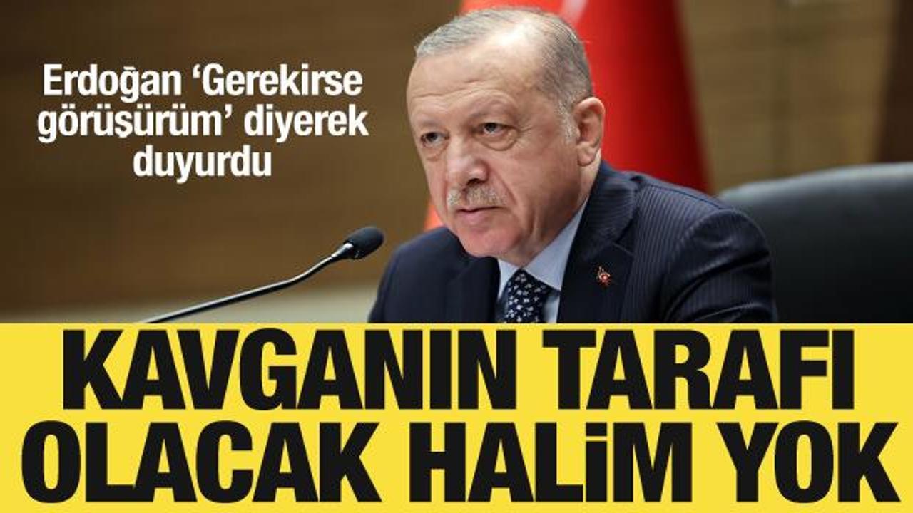 Cumhurbaşkanı Erdoğan'dan AYM açıklaması: Gerekirse iki başkan ile görüşürüm