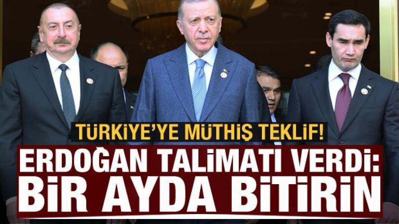 Cumhurbaşkanı Erdoğan’dan doğal gaz talimatı: 1 ay içinde tamamlayın