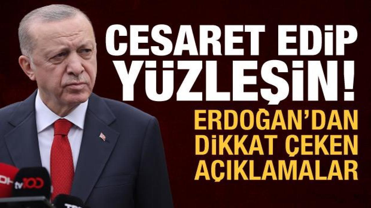Cumhurbaşkanı Erdoğan'dan dünyaya mülteci çağrısı: Cesaret edip sorunla yüzleşin