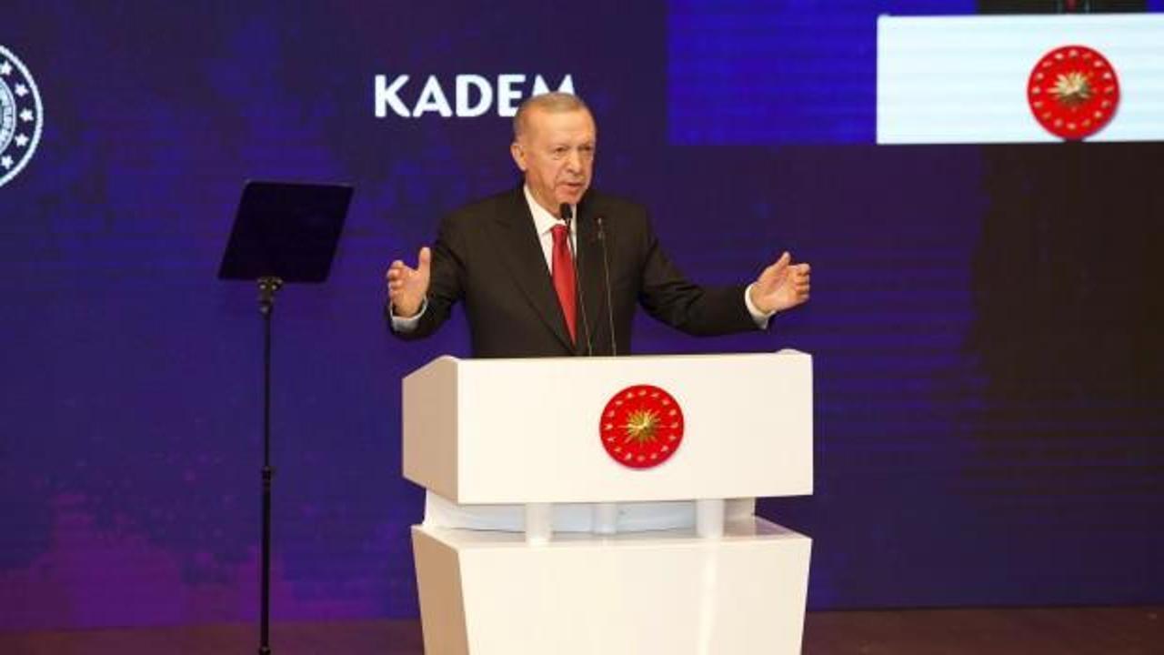 Cumhurbaşkanı Erdoğan'dan KADEM tarafından düzenlenen zirvede önemli açıklamalar
