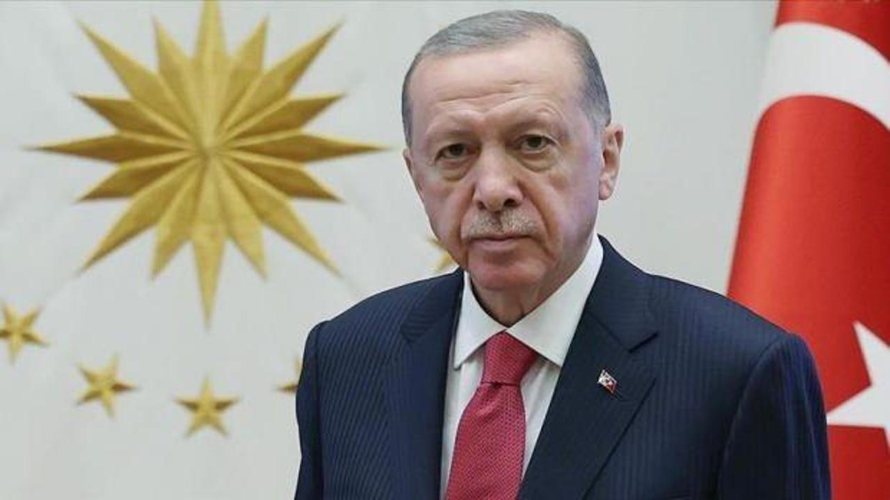 Cumhurbaşkanı Erdoğan'dan şehidin ailesine taziye mesajı