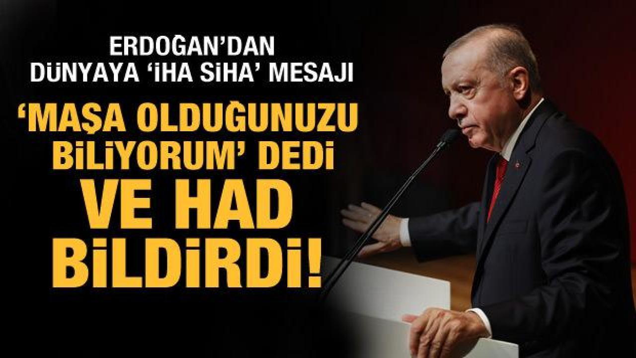 Cumhurbaşkanı Erdoğan'dan Yunanistan'a tepki: Maşa olduğunuzu biliyoruz!