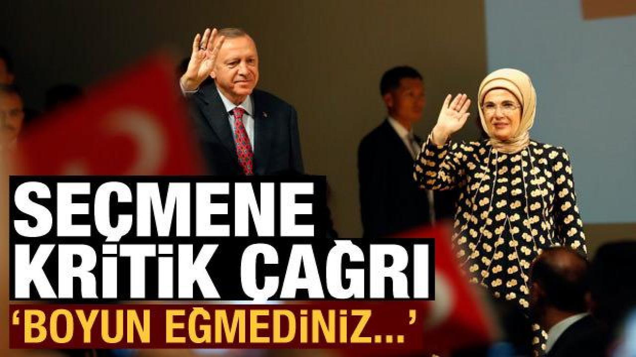 Cumhurbaşkanı Erdoğan'dan yurt dışındaki seçmene çağrı