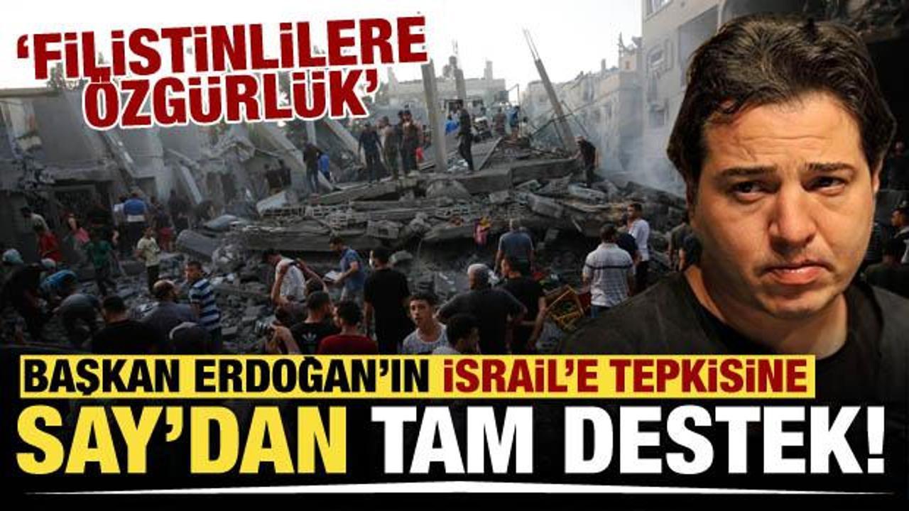 Cumhurbaşkanı Erdoğan’ın İsrail sözlerine Fazıl Say’dan tam destek