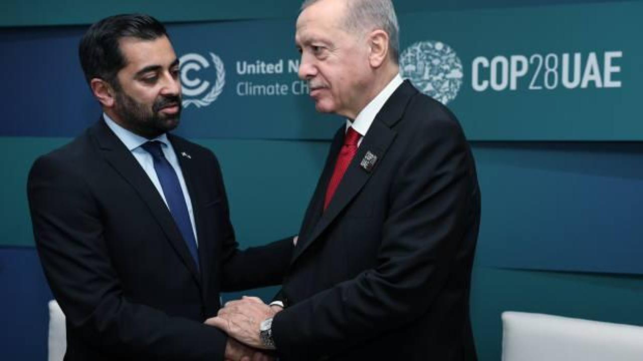 Cumhurbaşkanı Erdoğan'la görüşen İskoçya Başbakanı Yusuf'a İngiltere'den tepki