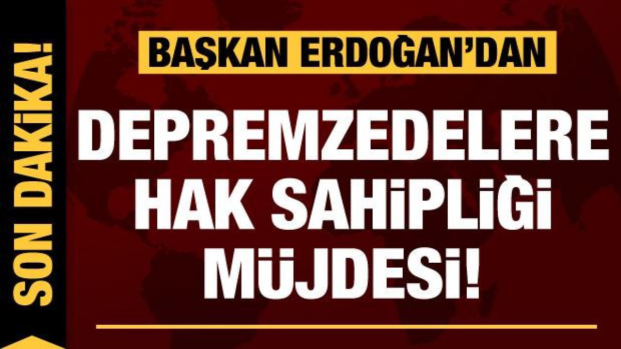 Cumhurbaşkanı Recep Tayyip Erdoğan'dan Kahramanmaraş'ta son dakika kritik açıklamalar