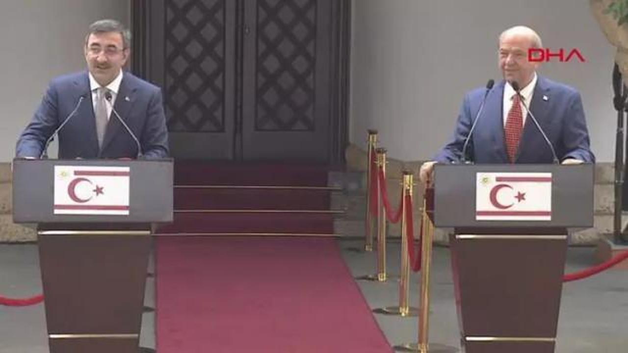 Cumhurbaşkanı Yardımcısı Yılmaz: Kıbrıs Türkü, ambargoları birer birer yıkacak