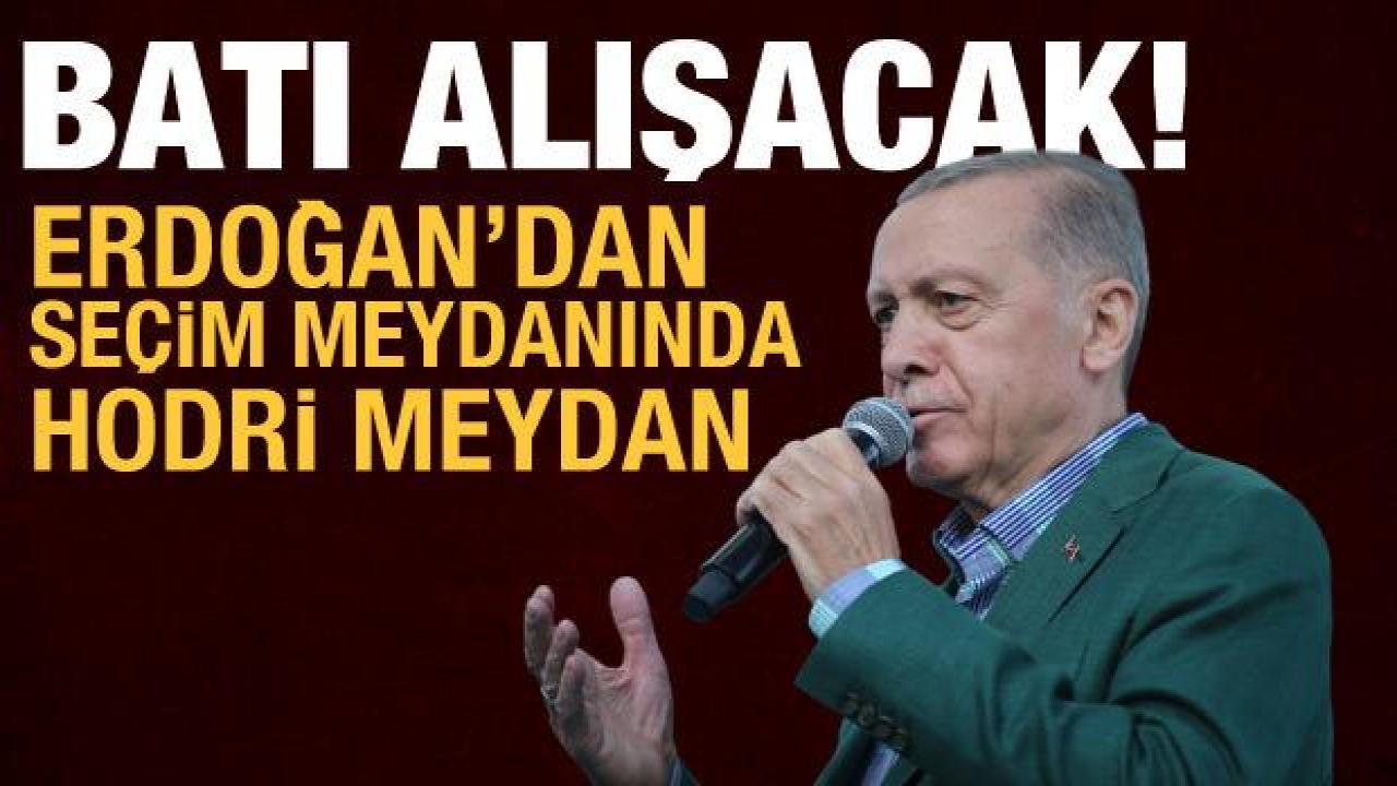 Cumhurbaşkanı'ndan hodri meydan: Dergilerle Erdoğan'a saldırmak işi çözmez