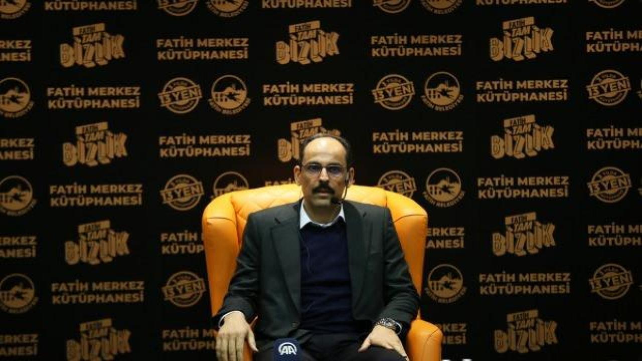 Cumhurbaşkanlığı Sözcüsü Kalın gençlerle bir araya geldi
