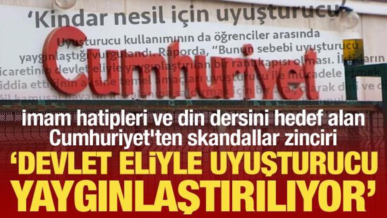 Cumhuriyet'ten skandallar zinciri: 