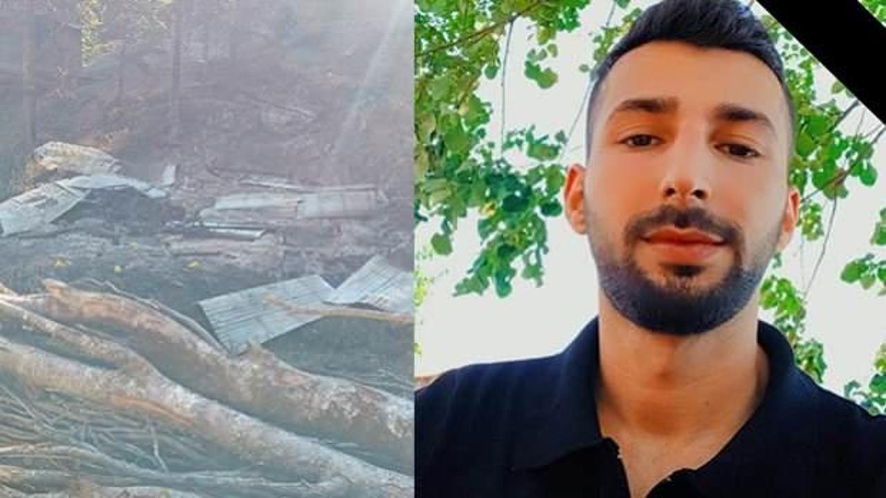 Dağ evinde yangın: Genç adamın cesedi bulundu