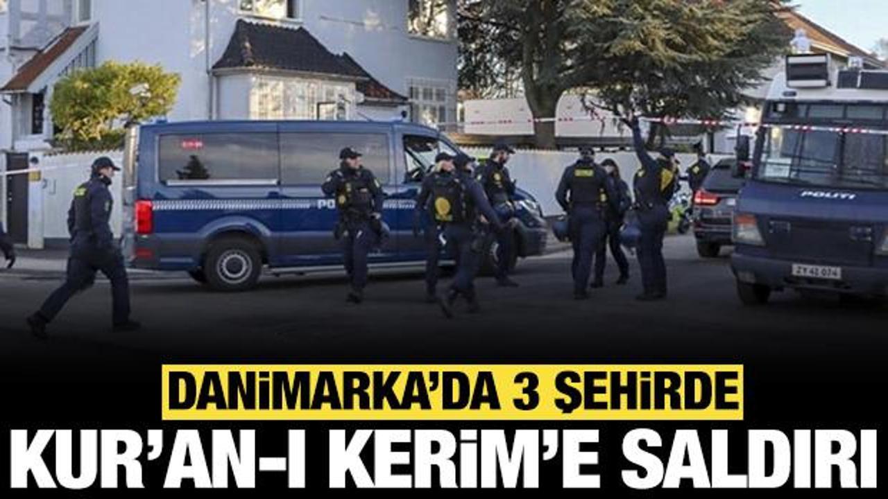 Danimarka'da birden fazla şehirde Kur'an-ı Kerim'e yönelik saldırı