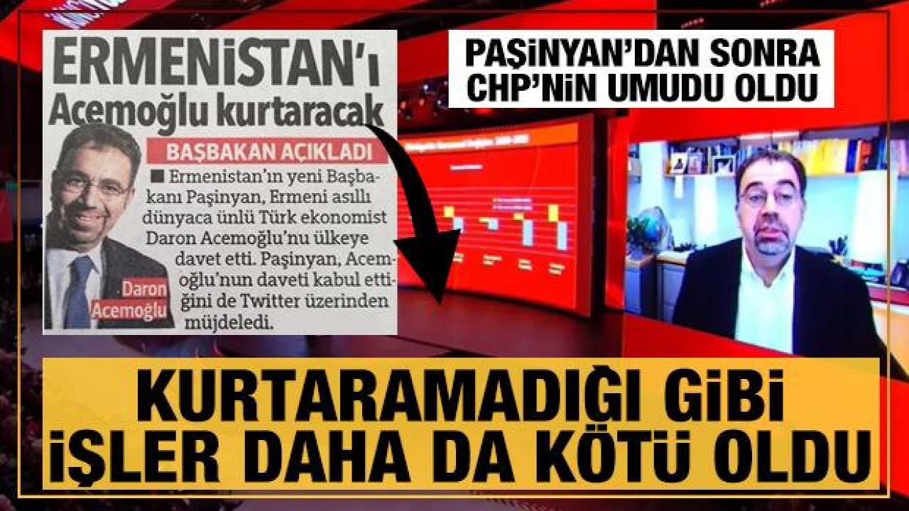 Daron Acemoğlu Ermenistan'ın ekonomik krizini çözememişti