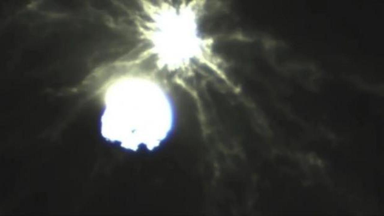 DART uzay aracının asteroide çarpma anını gösteren yeni görüntüler yayınlandı