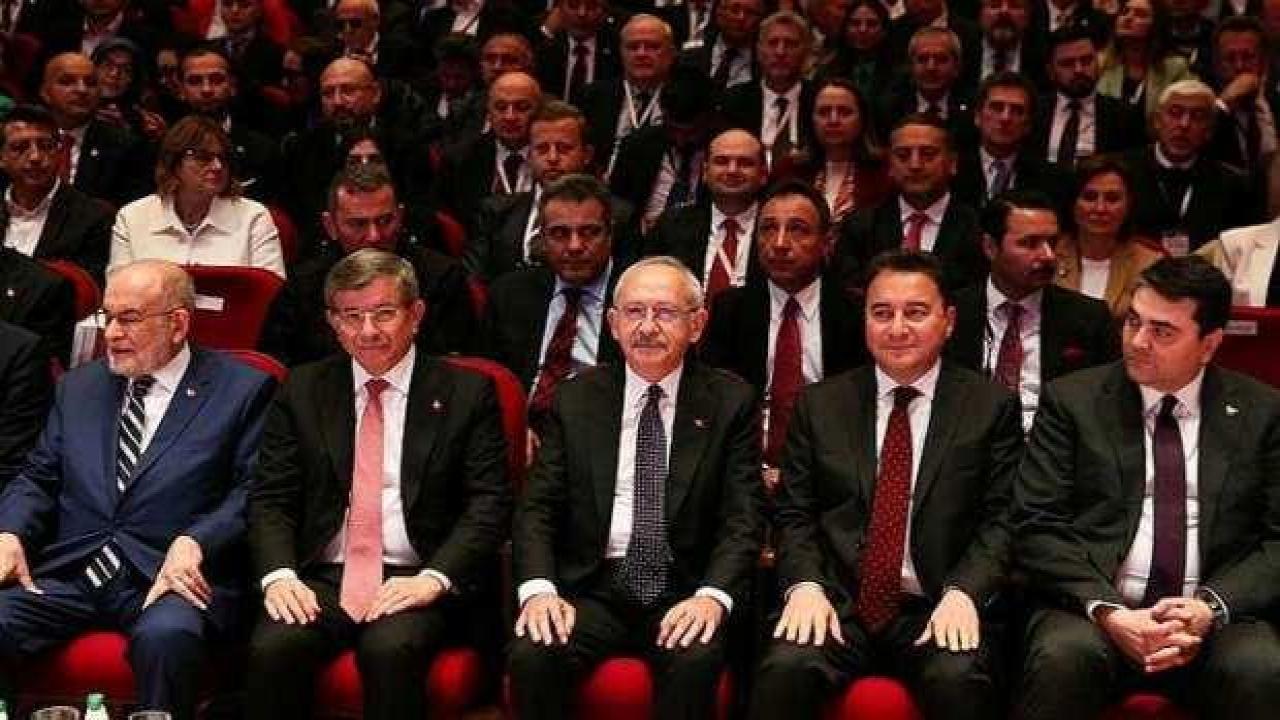 Davutoğlu, Babacan, Karamollaoğlu ve Uysal ne diyecek! Altılı masayı karıştıracak olay
