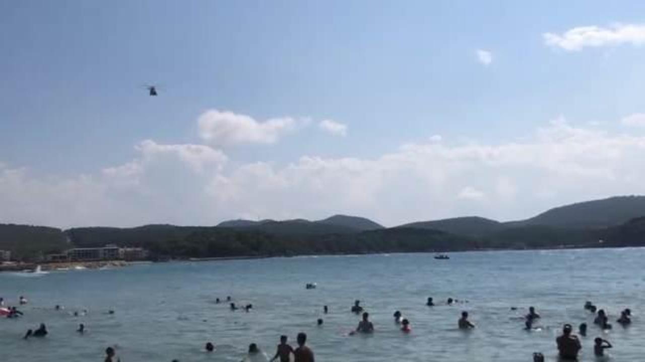 Denizde kaybolan gençten 24 saattir haber yok
