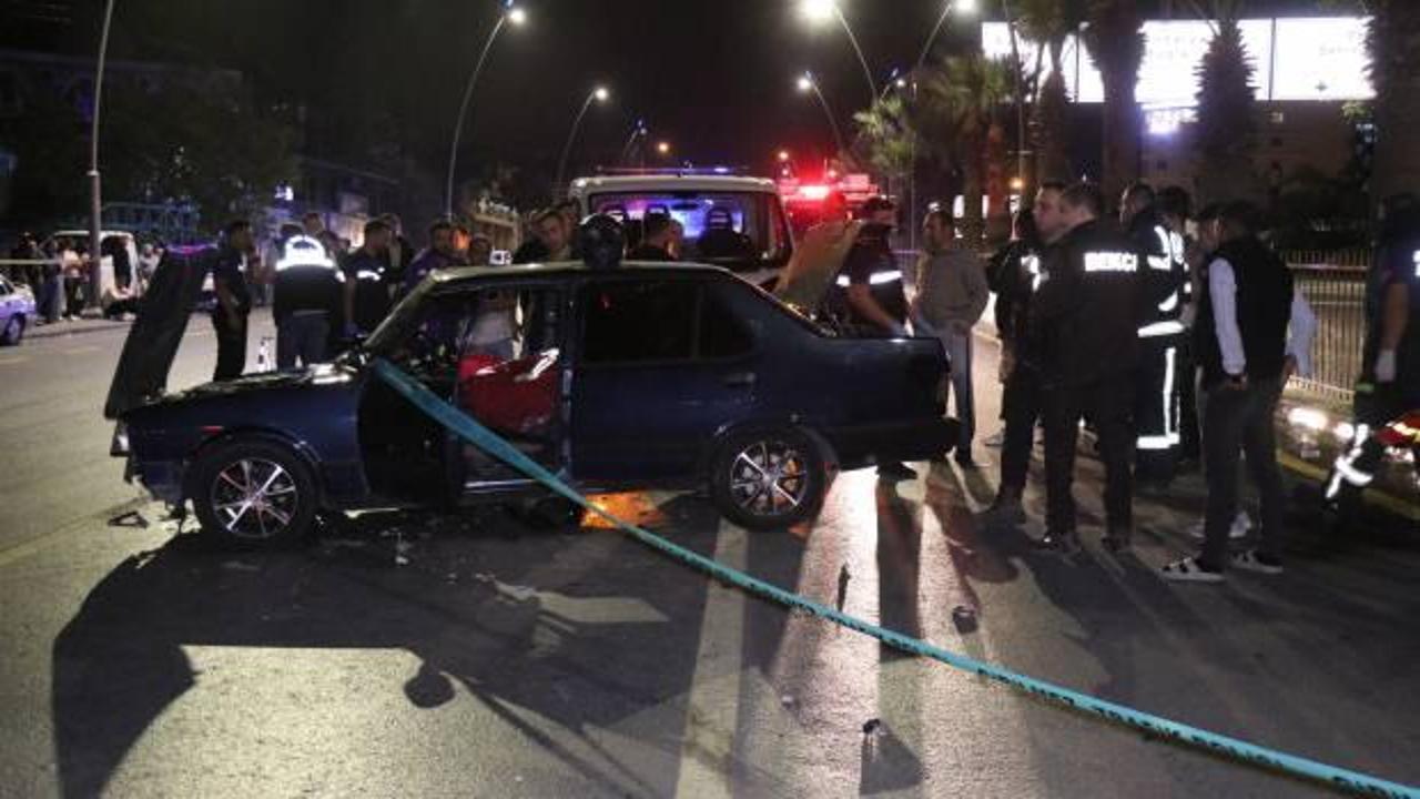 Denizli'de kaza yapan otomobile motosiklet çarptı! Ölü ve yaralı var