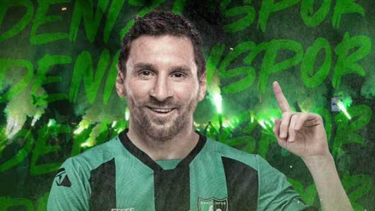 Denizlispor: Messi ile 1 günlük sözleşme imzaladık
