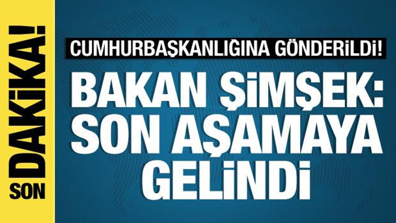 Deprem fonu için son aşamaya gelindi! Bakan Şimşek duyurdu