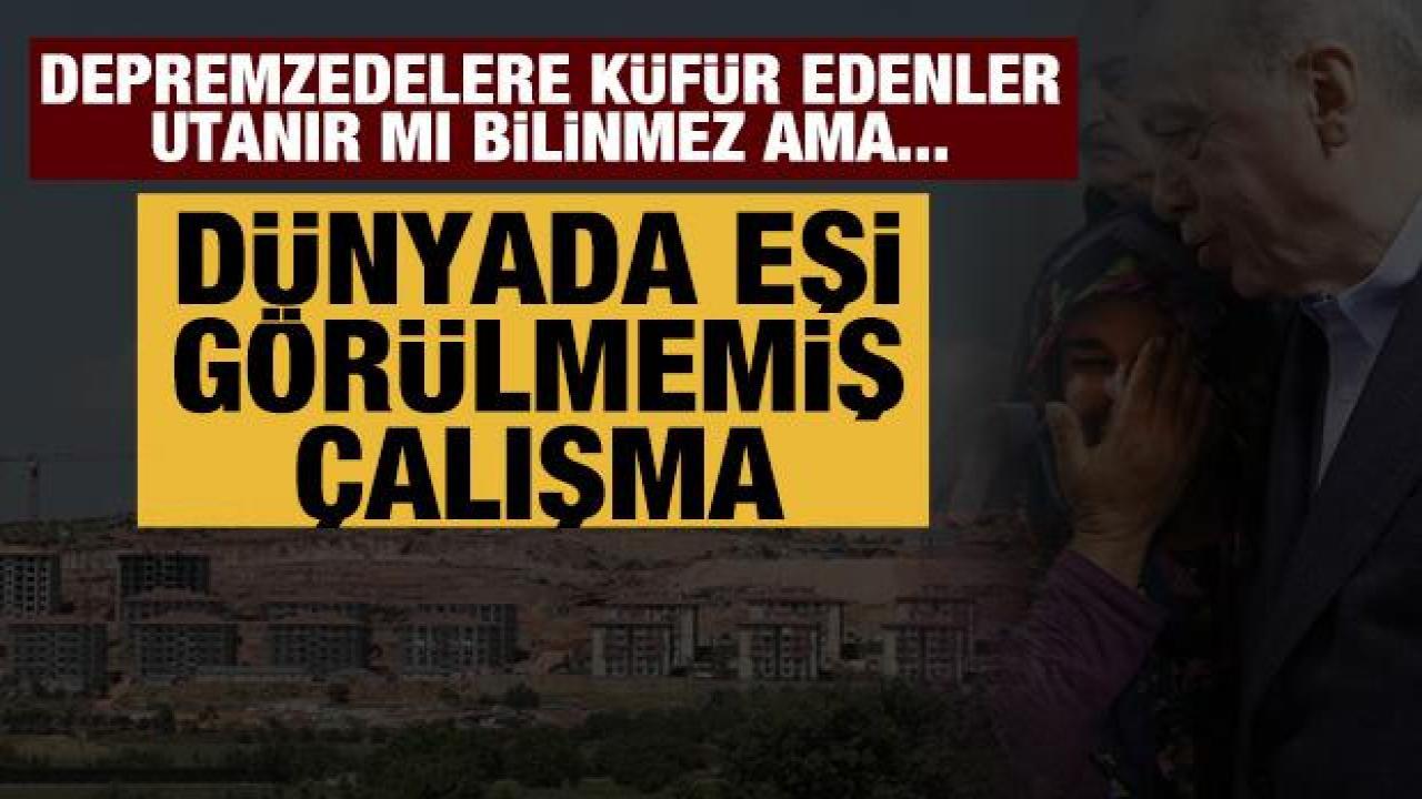 Depremzedelere hakaret ve küfür edenleri 'utandıracak' çalışmalar
