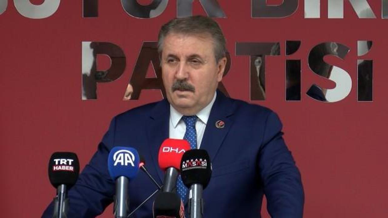 Destici: Bu sene hacılar Arafat'a değil Gazze'ye yürüsün, Netanyahu'yu taşlasınlar