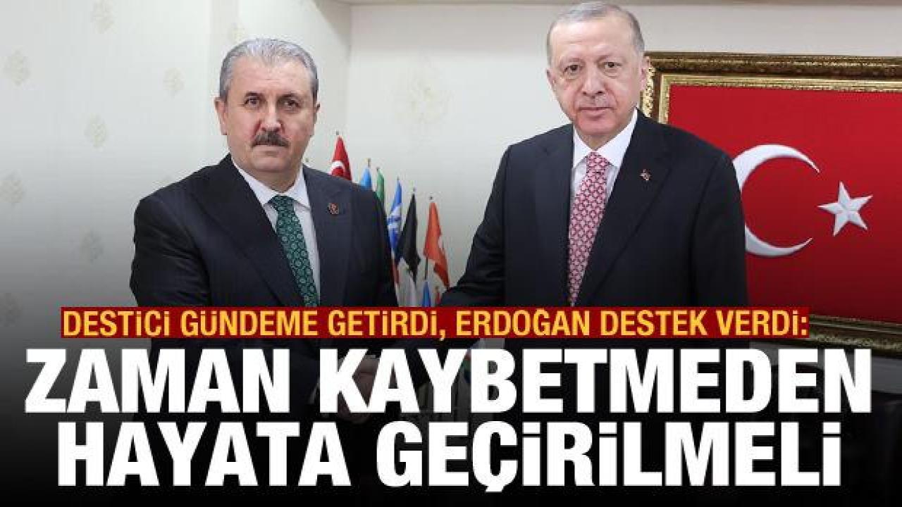 Destici gündeme getirmişti! Erdoğan'dan son dakika 'Hal Yasası' müjdesi!