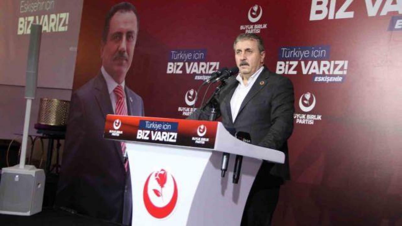 Destici: Terörle mücadele PKK'nın uzantısı HDP'ye rağmen devam ediyor