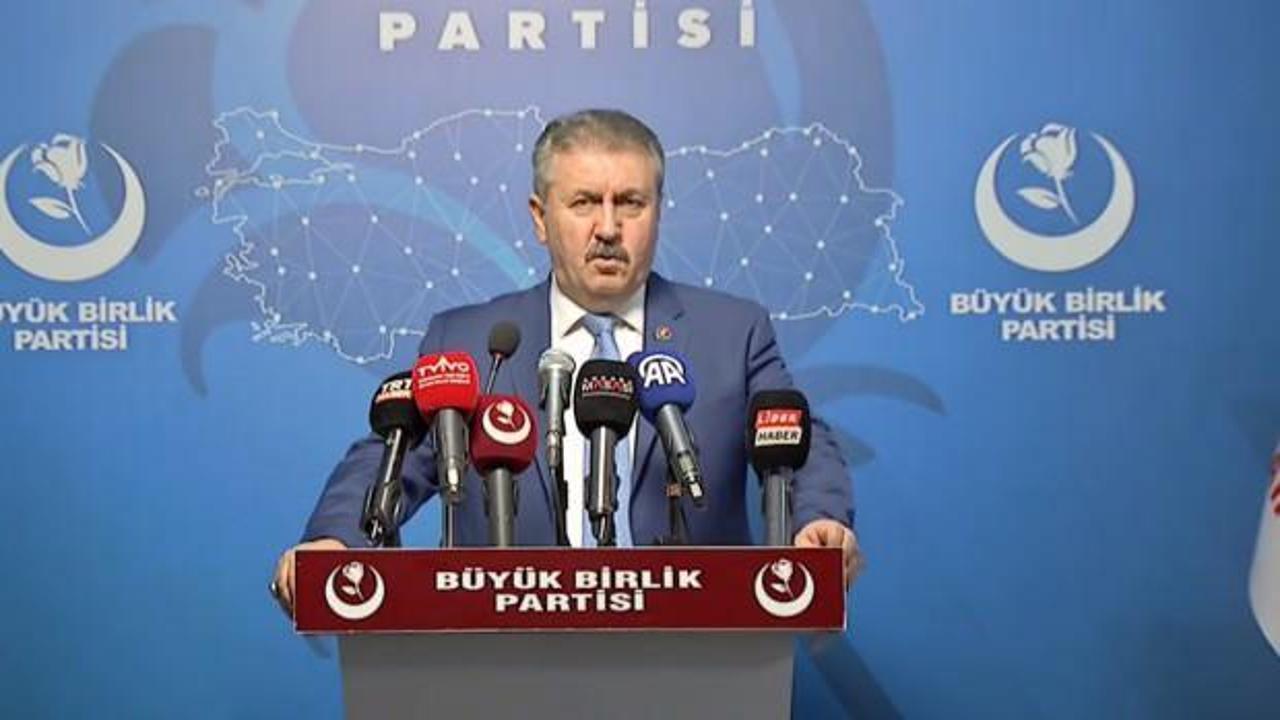 Destici'den Erdoğan'a tebrik telefonu