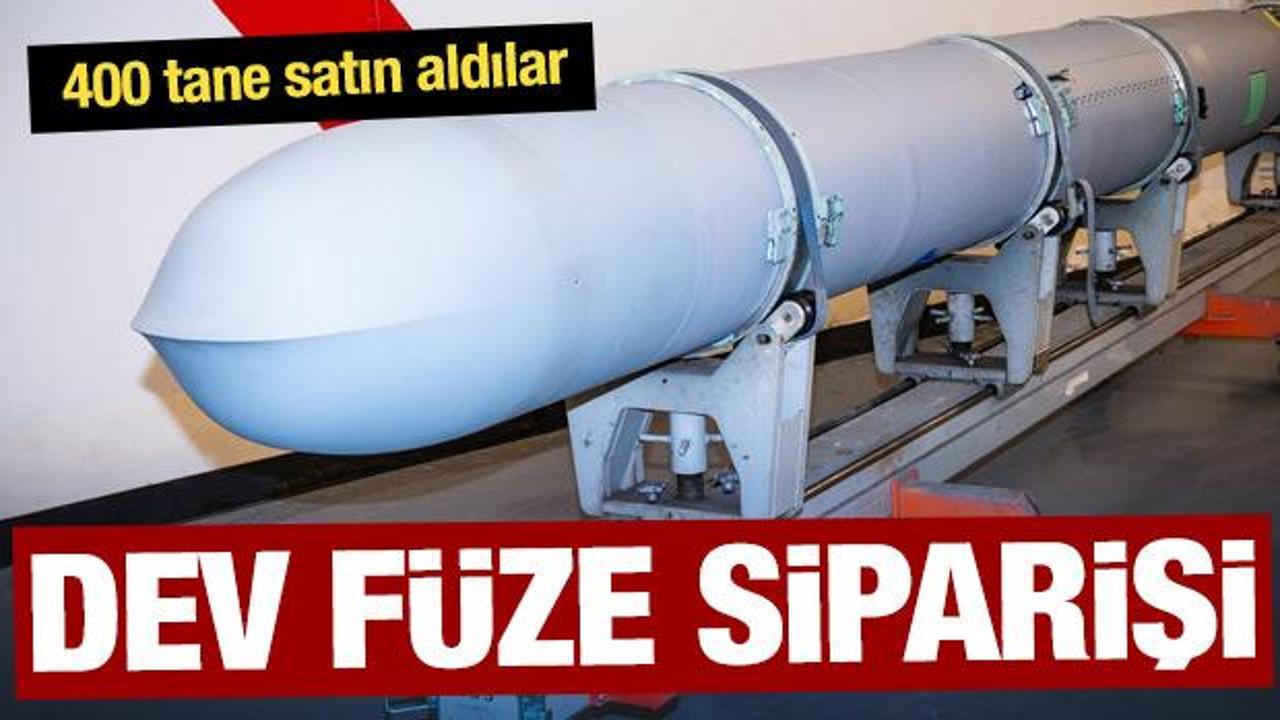 Dev füze siparişi: 400 tane Tomahawk aldılar
