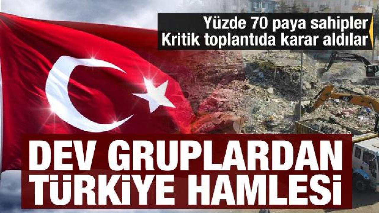 Dev gruplardan Türkiye sözü: Satın almaya devam edeceğiz