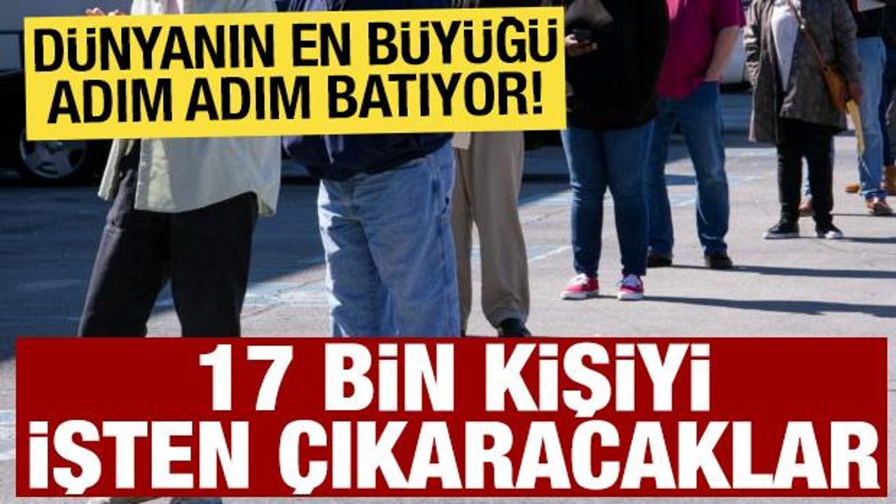 Dev şirket adım adım batıyor! İşten çıkarmalar başladı
