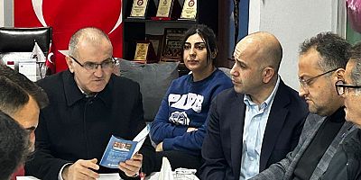DEVA Adayı İltan Ekmekçioğlu İSTAFDER’i Ziyaret Etti