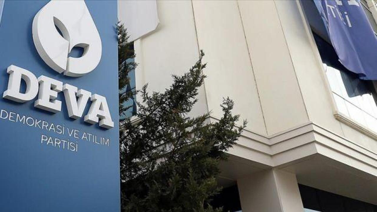 DEVA Partisi'nde üst düzey istifa!