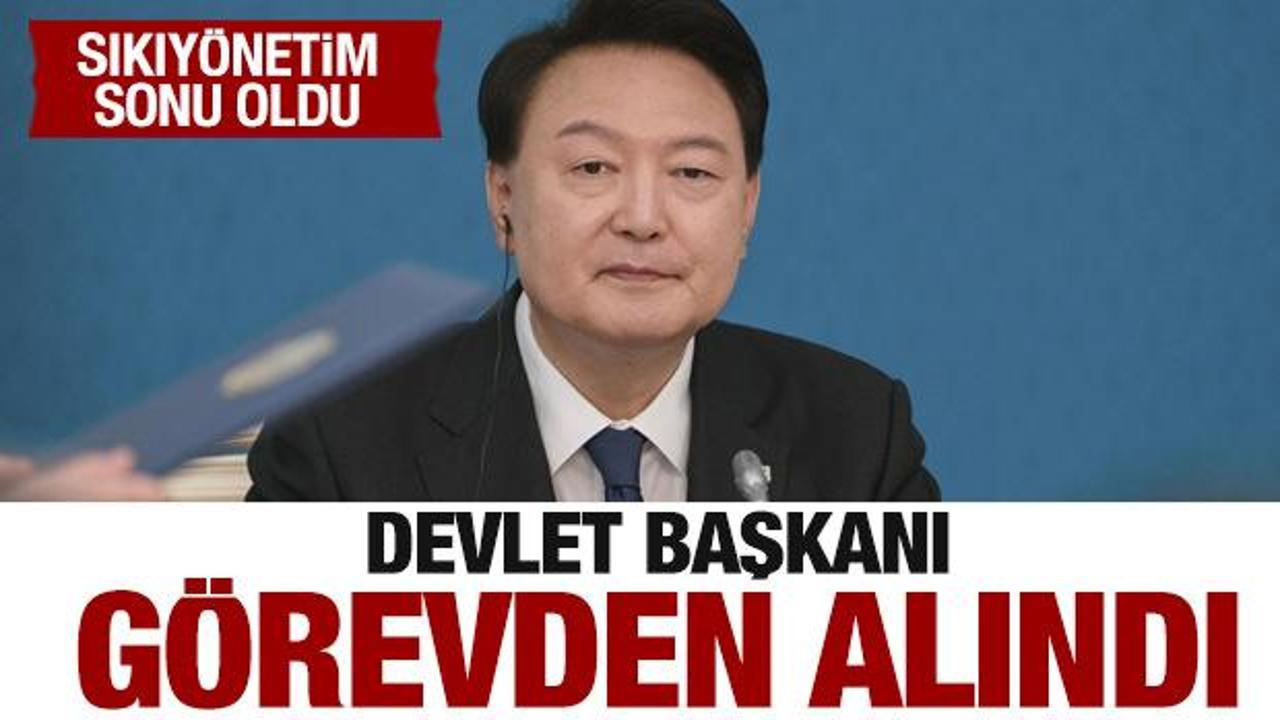 Devlet başkanı görevden alındı! Sıkıyönetim sonu oldu