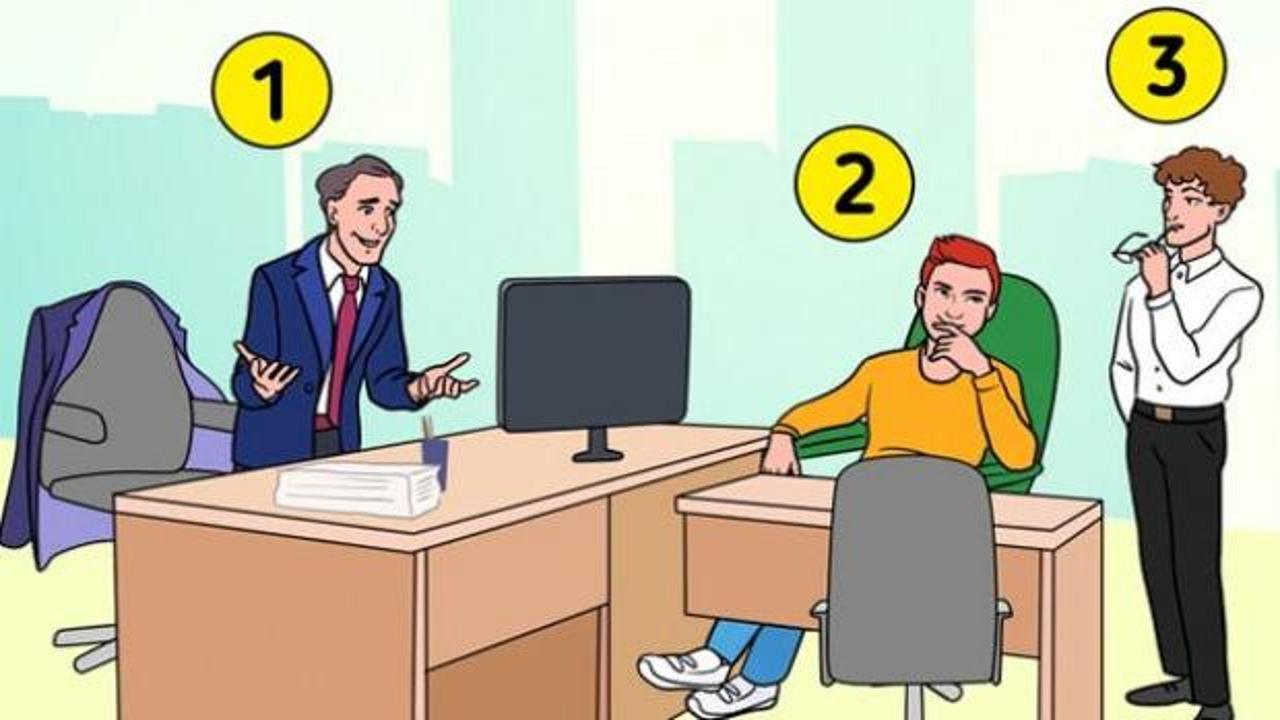 Dikkat seviyenizi ölçecek: 5 saniyede patron kim, bulabilir misin?