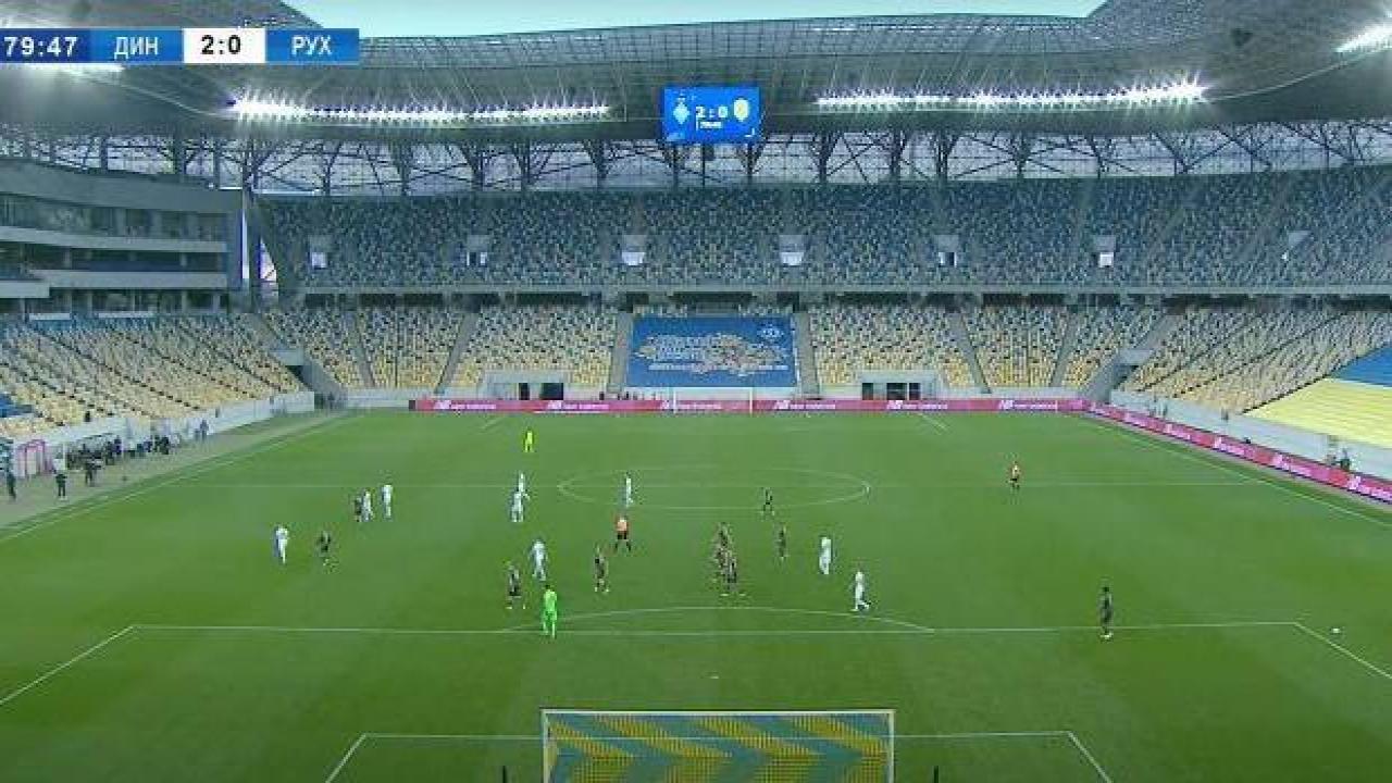 Dinamo Kiev-Rukh Lviv maçına hava saldırısı engeli