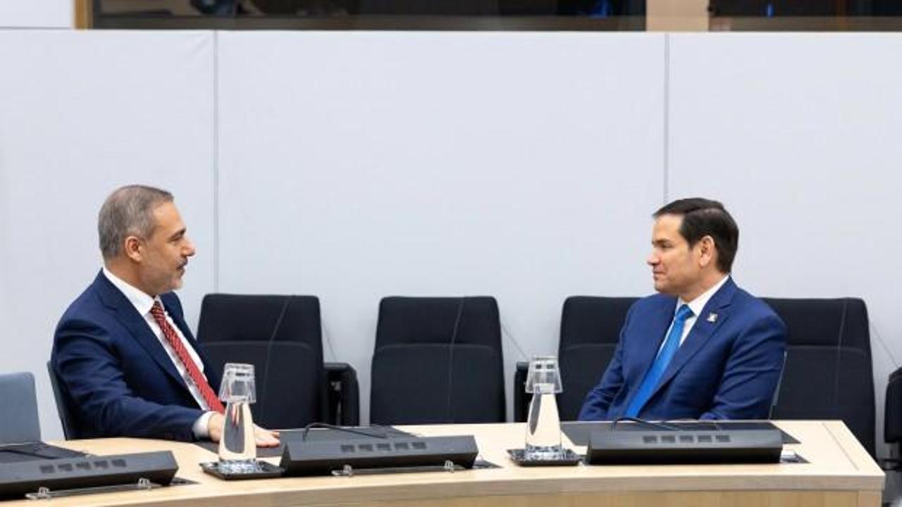 Dışişleri Bakanı Fidan, ABD Dışişleri Bakanı Rubio ile görüştü