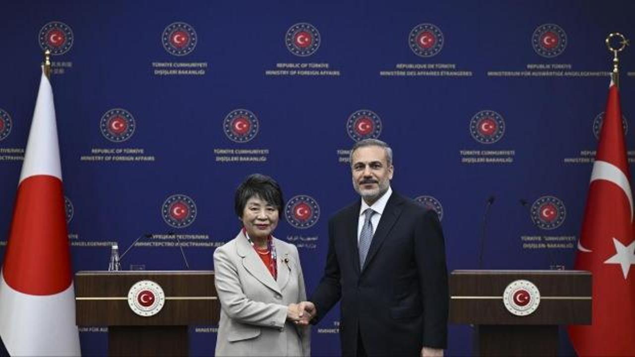Dışişleri Bakanı Fidan, Japonya mevkidaşı Kamikava ile ortak basın toplantısı düzenledi