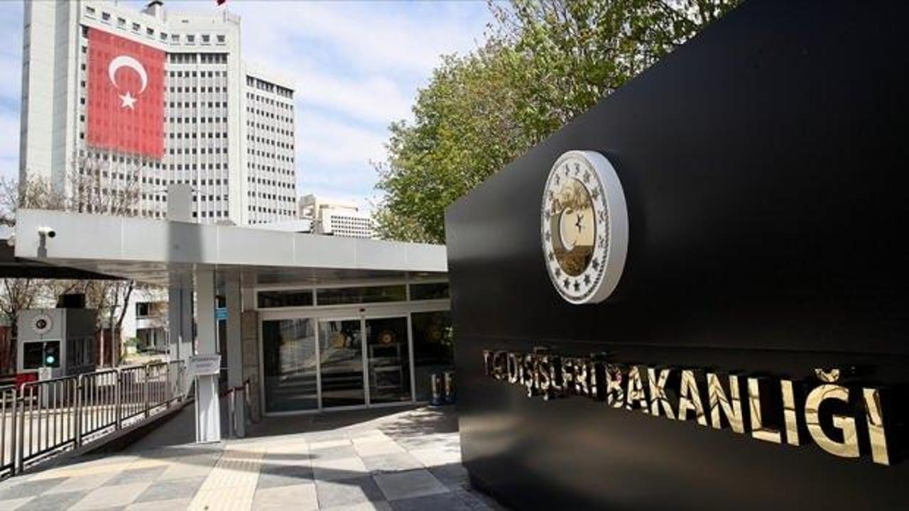 Dışişleri Bakanlığından AP'ye tepki: Kınıyoruz