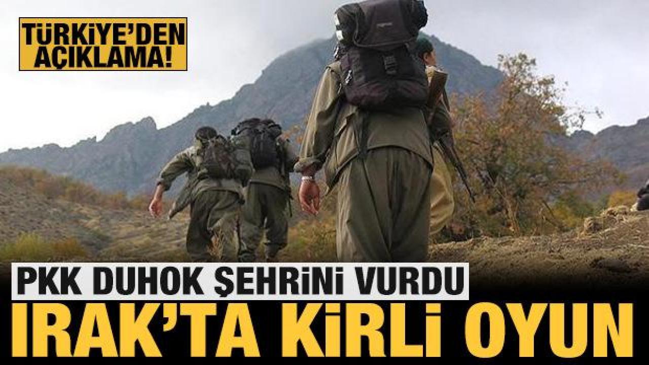Dışişleri Bakanlığı'ndan Irak'taki saldırıya kınama