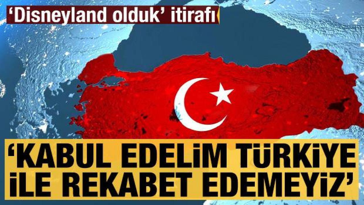 Disneyland olduk itirafı: 'Kabul edelim Türkiye ile rekabet edemeyiz'