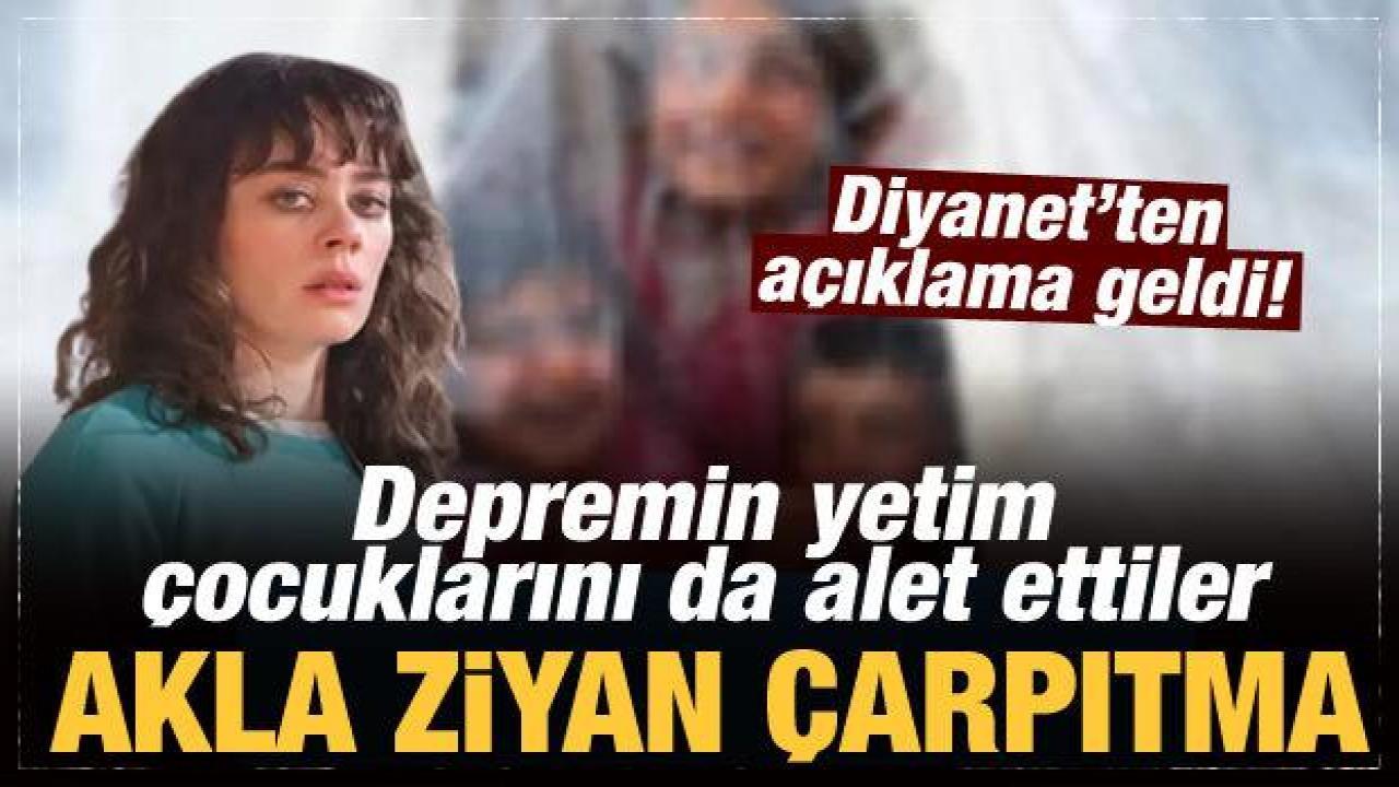 Diyanet dezenformasyonuna Demet Evgar da katıldı!