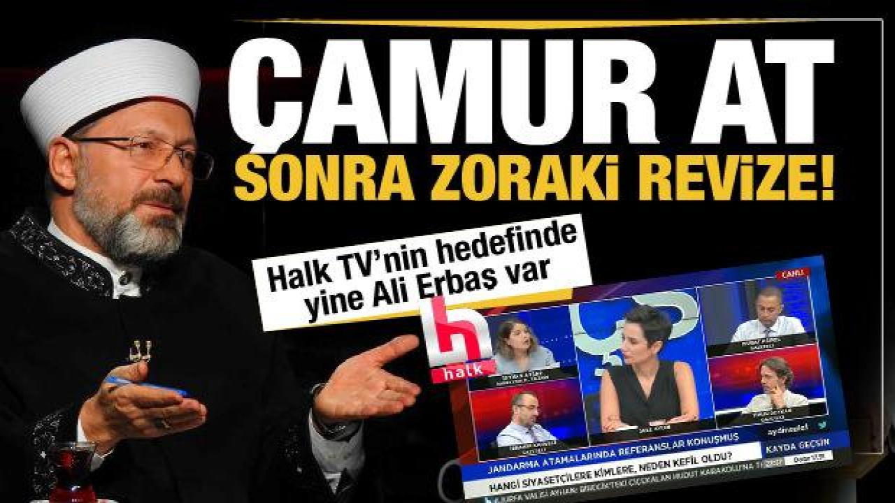Diyanet İşleri Başkanı Ali Erbaş yine Halk TV'nin hedefinde... 