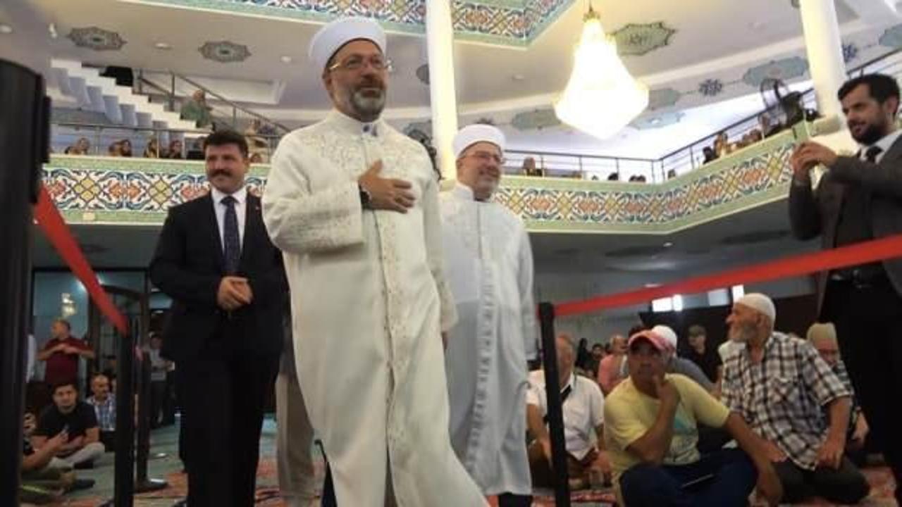 Diyanet İşleri Başkanı Erbaş, hafızlık icazet törenine katıldı