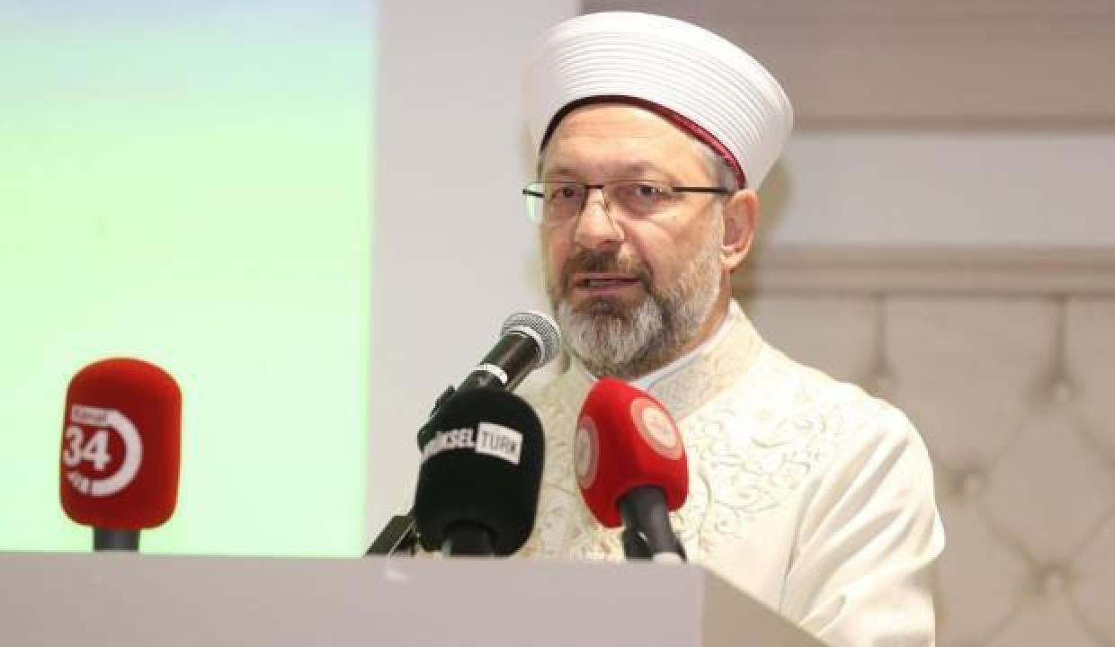 Diyanet İşleri Başkanı Erbaş vakıfların önemini anlattı