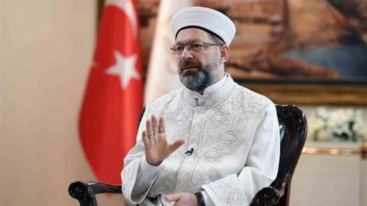 Diyanet İşleri Başkanı Erbaş'tan Kur'an-ı Kerim'e yönelik saldırılara sert tepki
