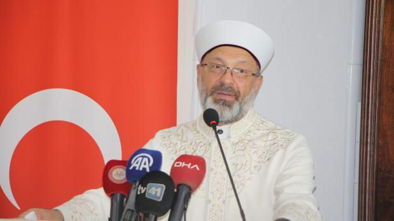 Diyanet İşleri Başkanı: İyilik yeryüzünde hakim oluncaya kadar vazifemiz çalışmaktır