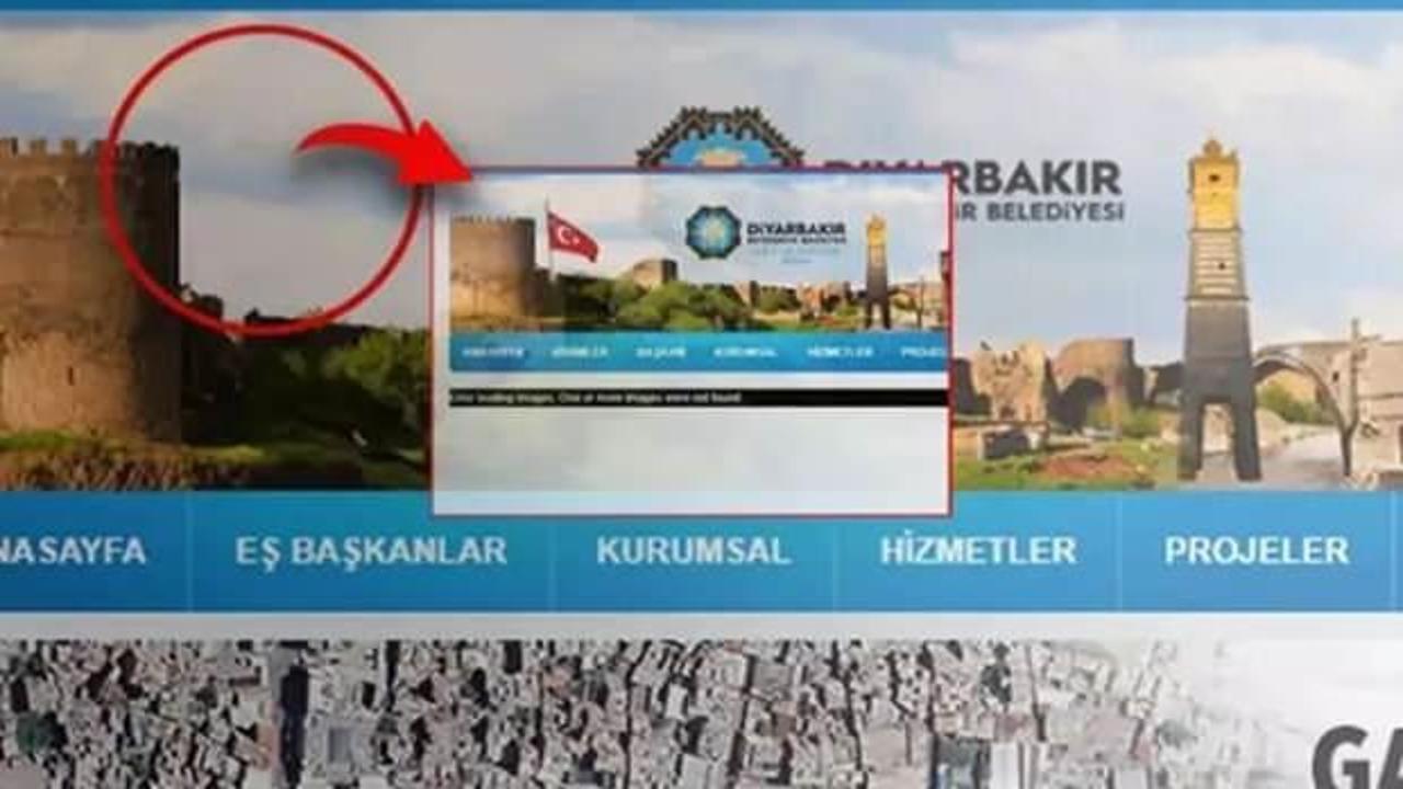 Diyarbakır Belediyesi'nde bir skandal daha: Web sitesinden Türk bayrağı kaldırıldı
