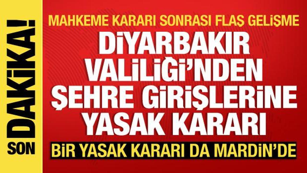 Diyarbakır Valiliği'nden 