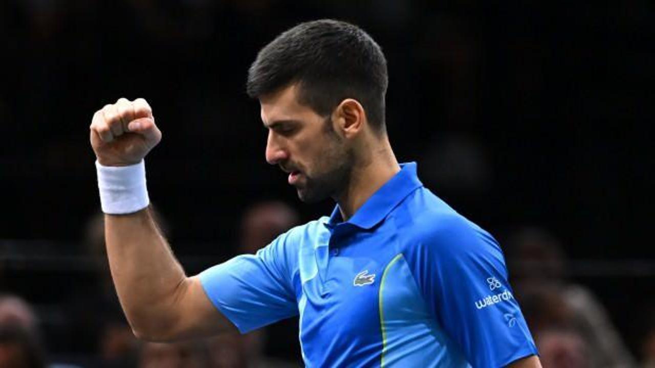Djokovic, Paris Masters'ta kupaya uzandı
